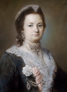 Ritratto di una signora da Rosalba Giovanna Carriera