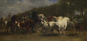 La fiera dei cavalli, 1855 da Rosa Bonheur