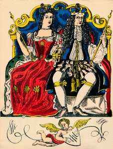 Guglielmo III e Maria II, Re e Regina di Gran Bretagna e Irlanda dal 1688, 1932