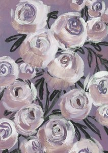 Rose color lavanda tenue da Rosana Laiz Blursbyai