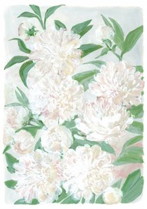 Morbidi fiori di peonia da Rosana Laiz Blursbyai