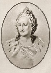 Caterina II, da Living Biographies of Famous Rulers da Ross Gordon