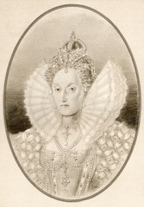 Elisabetta I, alias La Regina Vergine, Gloriana o Buona Regina Bess, da Living Biographies of Famous Rulers da Ross Gordon
