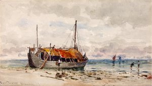 I raccoglitori di cozze, 1879 da Ross Turner