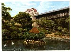 Acqua ornamentale nel parco, Scarborough
