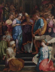 Il matrimonio della Vergine Pala Ginori, 1523