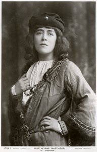 Edith Wynne Matthison, attrice britannica, c1907 da Rotary Photo