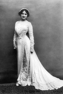 Edna May, attrice e cantante americana, inizio XX secolo da Rotary Photo