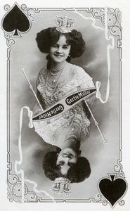 Gertie Millar, attrice e cantante britannica da Rotary Photo