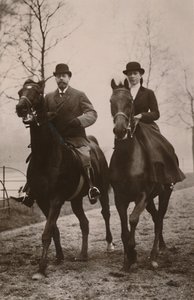 S.M. Re Giorgio V e Principessa Maria, 1914 da Rotary Photo