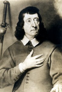 John Milton 1608-1674, poeta inglese, inizio XX secolo da Rotary Photo