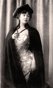 Olga Nethersole c1863-1951, attrice e produttrice teatrale inglese, inizio XX secolo da Rotary Photo