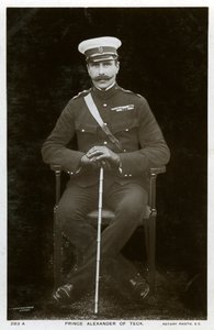 Principe Alessandro di Teck, c1900s