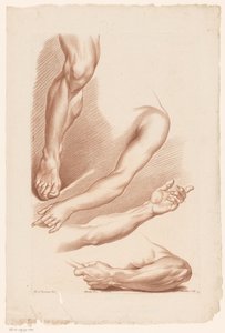 Tre braccia e una gamba da Louis François Roubillac