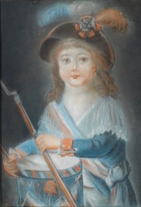Ritratto di un ragazzo come tamburino della Rivoluzione francese da Rougemont