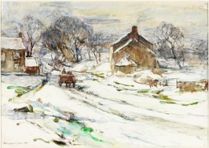 Ellerby - Inverno da Rowland Henry Hill