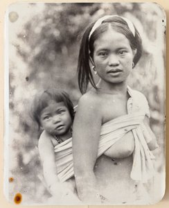 Madre e figlio Ifugao