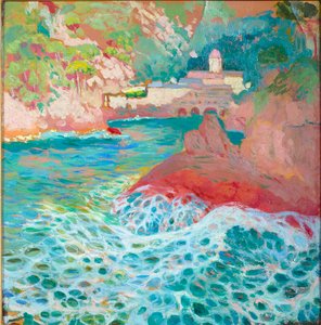 San Fruttuoso dal mare da Rubaldo Merello