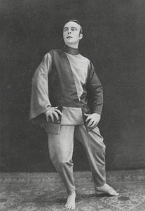 Rudolf von Laban, ballerino austriaco (foto b/n) da Ruben Sobol
