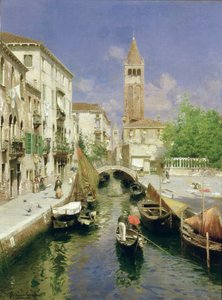 Un canale veneziano da Rubens Santoro