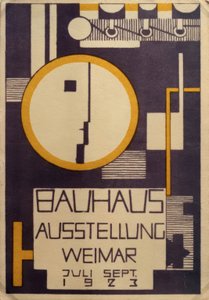 Mostra sul Bauhaus Weimar luglio-settembre 1923