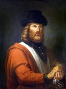 Giuseppe Garibaldi dipinto da R.E. Hauser