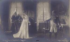 La Regina Luisa di Prussia incontra Napoleone a Tilsit