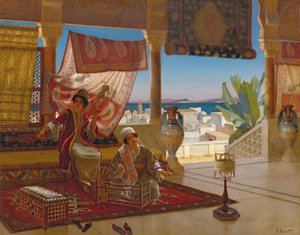 Le filatrici di lana da Rudolphe Ernst