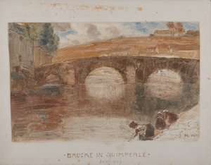 Ponte a Quimperlé I da Rudolf Konopa