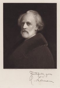 Rudolf Lehmann, Autoritratto da Rudolf Lehmann