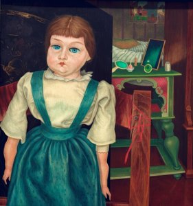 Bambola e interno da Rudolf Wacker