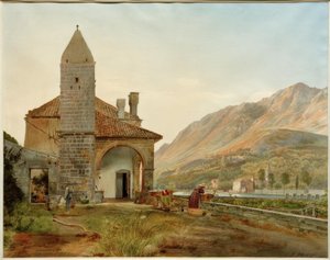 Il monastero francescano nella valle di Ombla presso Ragusa