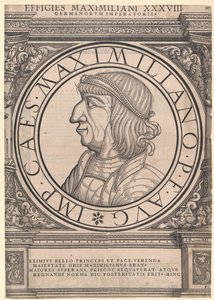 Imperatore del Sacro Romano Impero Massimiliano I da Rudolph Wyssenbach