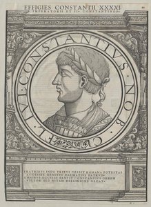 Imperatore romano Costanzo II da Rudolph Wyssenbach