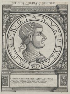 Imperatore romano Gordiano I da Rudolph Wyssenbach