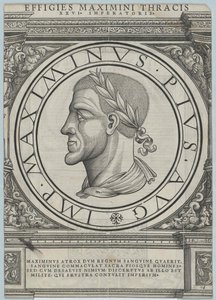 Imperatore romano Massimino Trace da Rudolph Wyssenbach