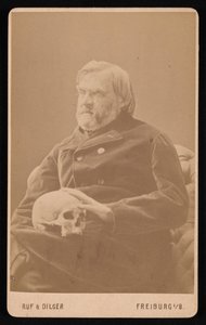 Ritratto di Alexander Ecker 1816-1887, circa anni 1870