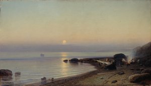 Sulla spiaggia, 1882 da Rufim Gavrilovich Sudkovsky