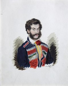 Ritratto del Decabrista Conte Zakhar Chernyshov, 1830s