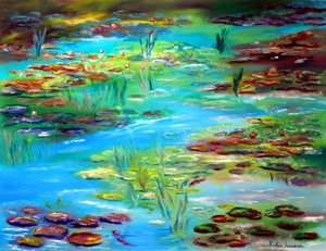 Stagno della tranquillità III da Ruslana Levandovska