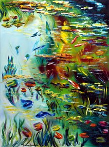 Stagno della tranquillità II da Ruslana Levandovska
