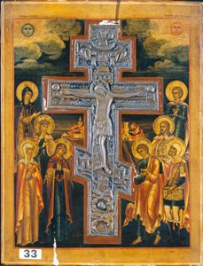 La crocifissione da Russian 19th Century