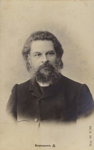 Alexander Porfiryevich Borodin, compositore russo (1833-1887) da Russian Photographer