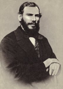Lev Tolstoj, Mosca, 1862 da Russian Photographer
