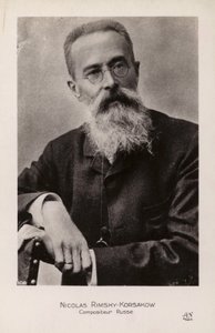 Nikolai Rimsky-Korsakov da Russian Photographer
