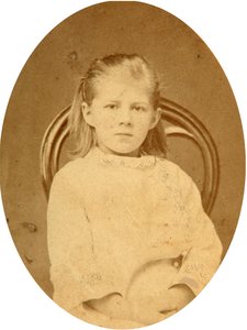Ritratto di Lyubov F. Dostoyevskaya, figlia dell