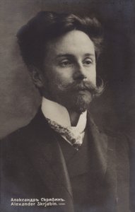 Ritratto di Alexander Skrjabin
