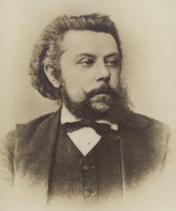 Ritratto di Modest Mussorgsky da Russian Photographer