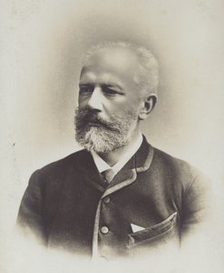 Ritratto di Pyotr Ilyich Tchaikovsky da Russian Photographer