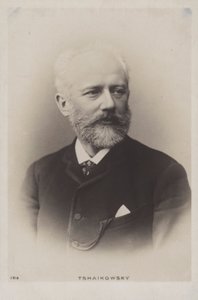 Pyotr Ilyich Tchaikovsky, compositore russo da Russian Photographer